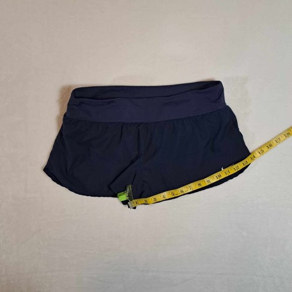 Nike Womens Navy Blue Dri-Fit Pull On Tennis Mini Short Sz L Stretch - Picture 11 of 12